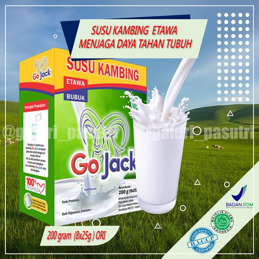 

Goat Milk Susu Kambing Bubuk Solusi Asam Urat Flu Tulang Kolesterol Dan Darah Tinggi
