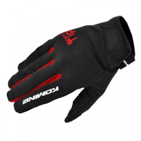Sarung Tangan Motor Komine Gloves GK-168 Black Red Glove Original