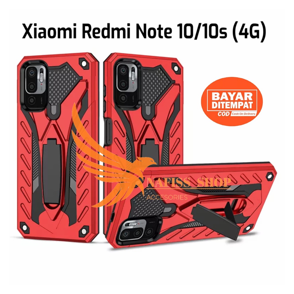 hardcase phantom transformer xiaomi redmi note 1010s 4g case rugged standing new cover