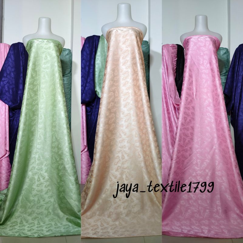 Termurah !! Kain Jaguard  Emboss / Kain satin Jaguar silk terbaru