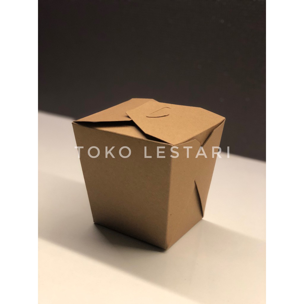 Box Kraft Ricebox / Foodpail size M