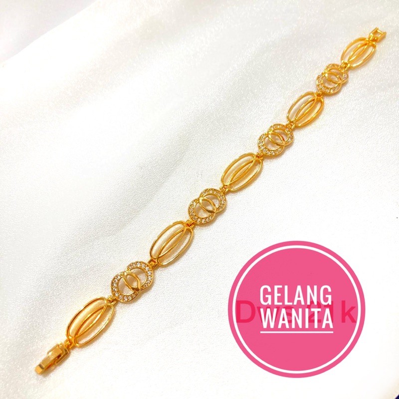 gelang wanita //gelang pernata//perhiasan//gelang