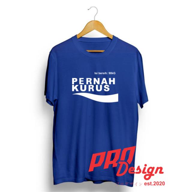 Kaos pernah kurus (pocari sweat)