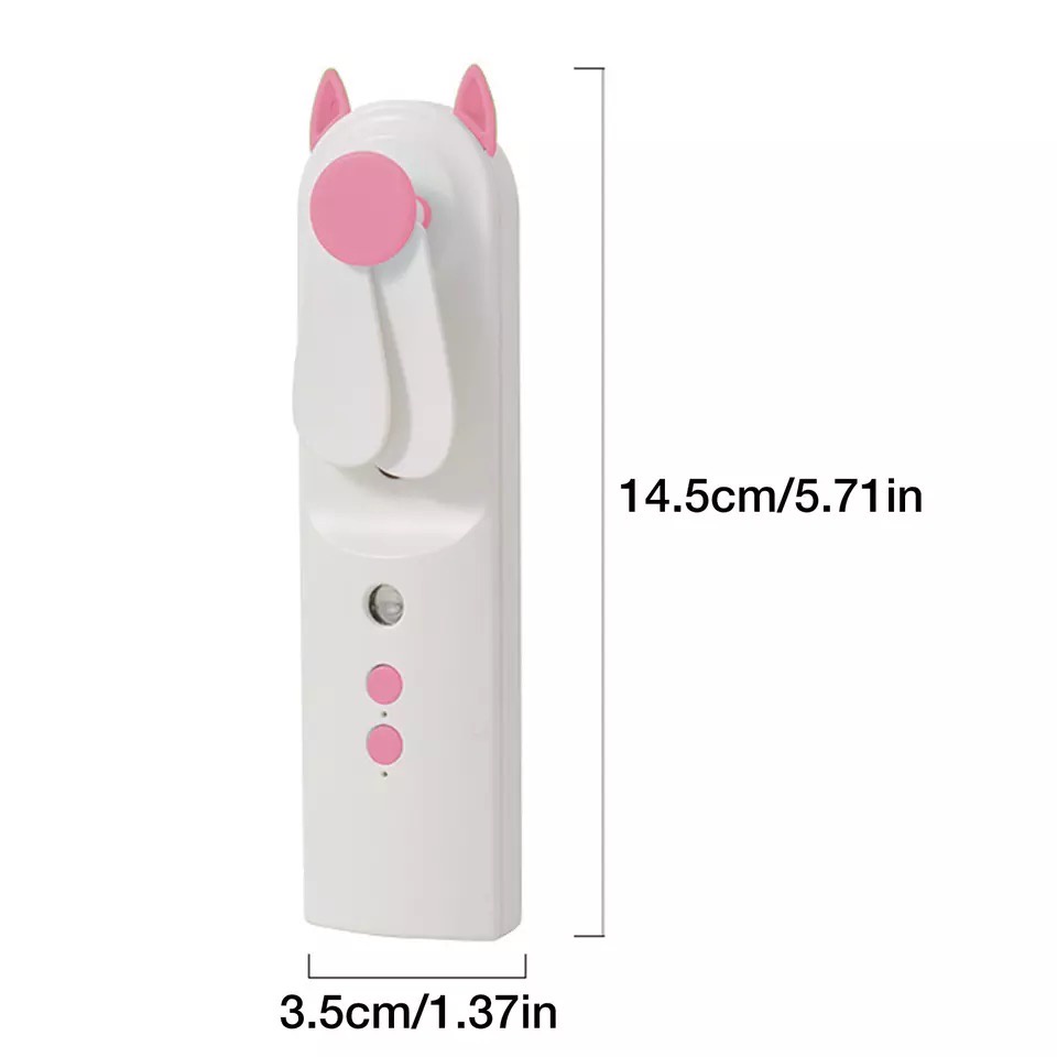 [HKL] MINI NANO SPRAY GENERASI 2 / NANO SPRAY KIPAS ANGIN / NANO SPRAY 2 IN 1 / NANO MIST SPRAYER GEN 2