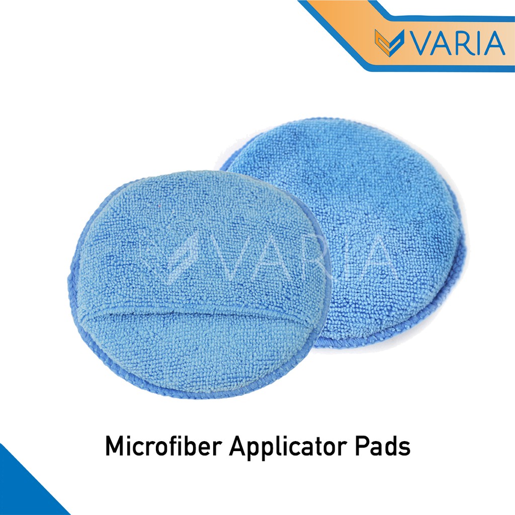 Applicator Pad Microfiber Busa Poles Wax Body Mobil Motor 5 inch