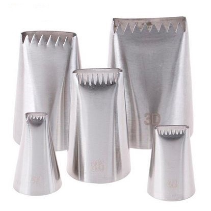 Basketweave Tips Icing Piping Nozzles (5pcs)