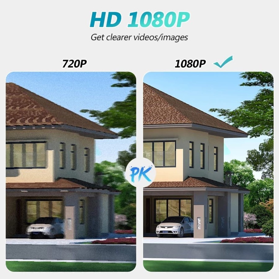 kamera CCTV outdoor WIFI Tenaga Matahari KERUI Sensor Gerak Alexa anti air