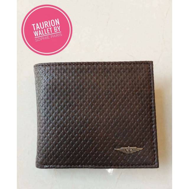 DOMPET TAURION ALIVE SOPHIE MARTIN PARIS DOMPET COWOK PRIA COKLAT SOPHIE PARIS PROMO SATU MERK LIEGE VARENNE-1
