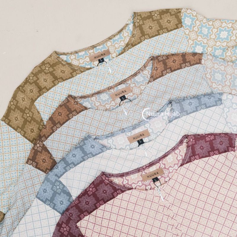 KAMILA RAYA SET BY NUURA HIJAB GAMIS SET SYARI KHIMAR FREE CADAR/NIQAB NIQOB GAMIS HARI RAYA MURAH