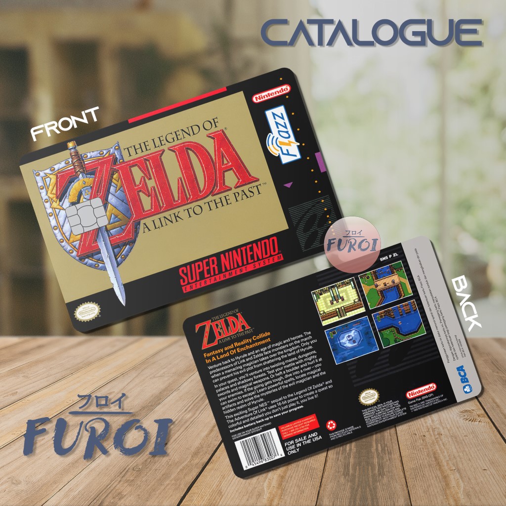 Kartu Flazz BCA | Kartu Emoney Mandiri | A Link To The Past Box Art