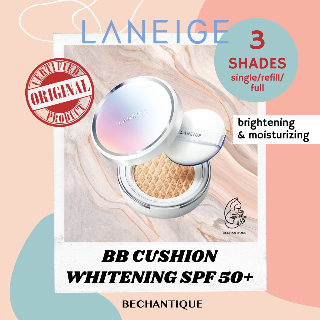 Original LANEIGE BB Cushion Whitening SPF 50+ / PA+++