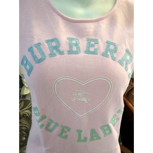 Kaos Burberry Blue LabeL Original Preloved Second Thrifty Murah Tsirt Baju
