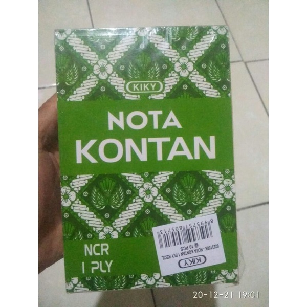 

Buku Nota Kiky 1 Ply