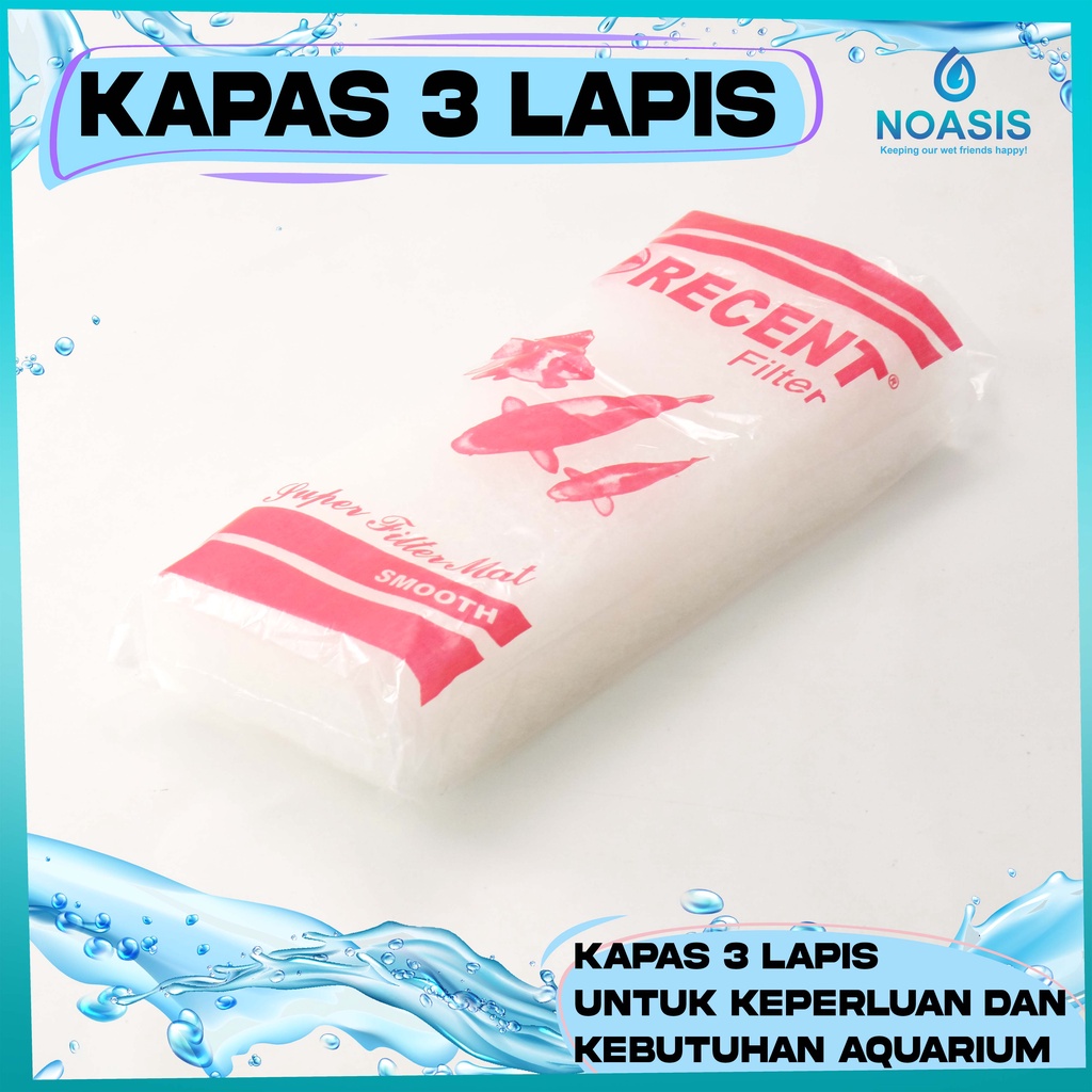 KAPAS AQUARIUM / BUSA FILTER AQUARIUM TAKARI SUPER FILTER 3 LAPIS / RECENT 3 LAPIS