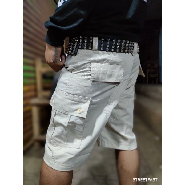 celana cargo pendek cream,Alpin pendek, celana kempol, celana alpin pendek, celana alpin hitam,celan