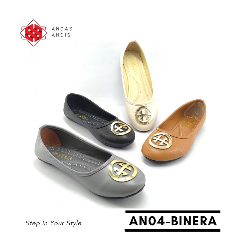 Andas Andis - Sepatu Flatshoes Wanita Binera