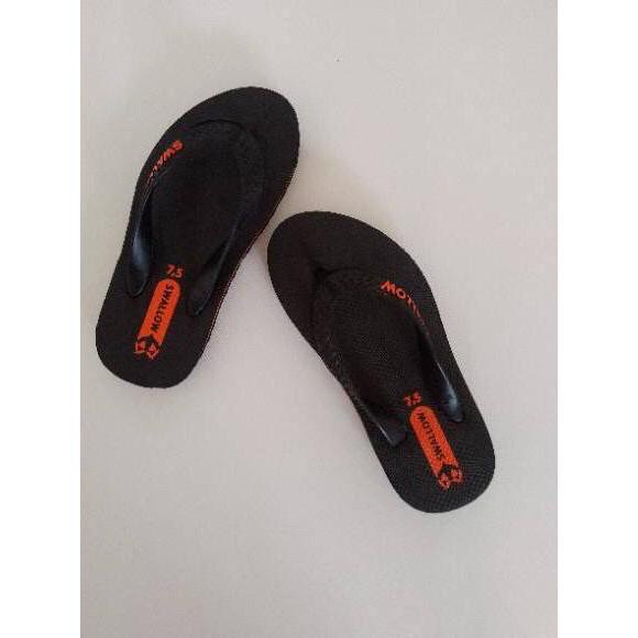 SANDAL JEPIT BY SWALLOW BLACK PEARL M - 02-7,5 ORANGE (18 CM)