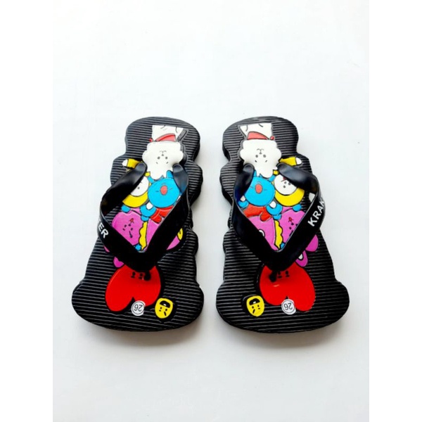 Arkn-SandaL Anak Kalakter BT21 Terbaru