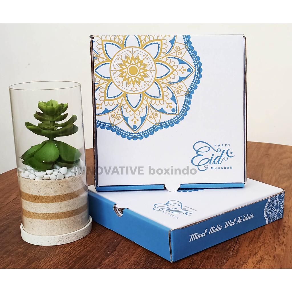 Kardus/Box 21x21x4 cm LD-Ied Mubarak Gold