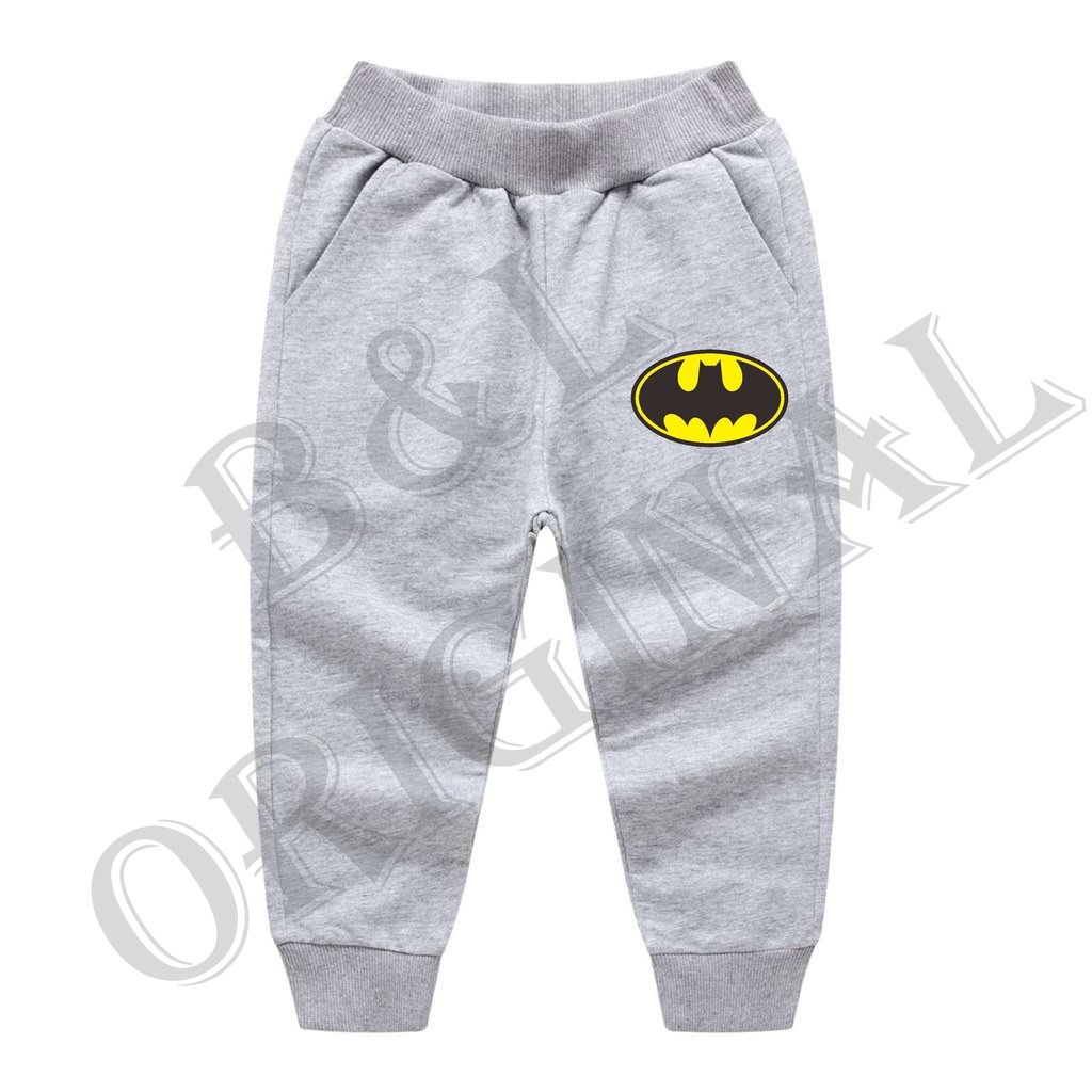 BS/COD/CELANA JOGGER BATMAN ANAK ANAK 1-7 TAHUN//REALPIC//GOOD QUALITY