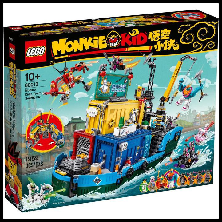 LEGO 80013 - MONKIE KID - MONKIE KID'S TEAM SECRET HQ