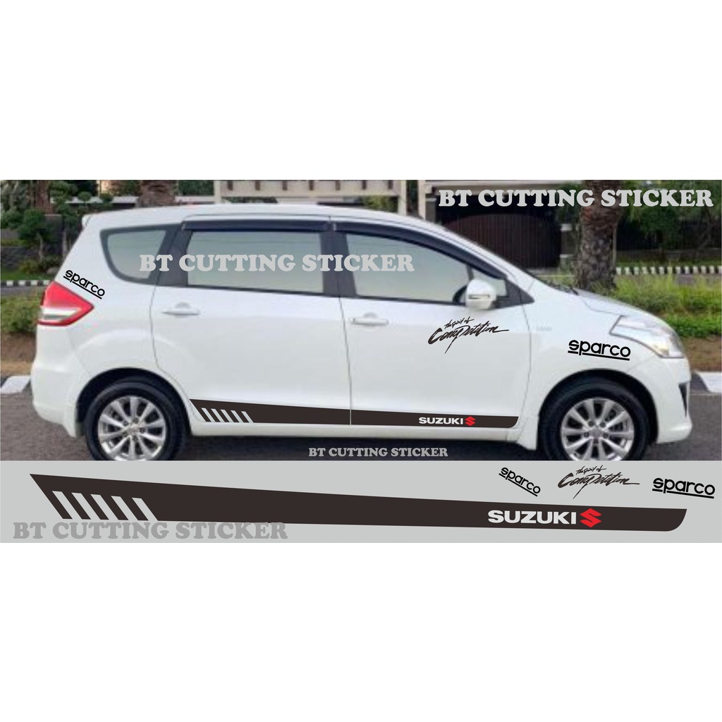 sticker ertiga sticker suzuki ertiga sticker mobil ertiga sticker list striping mobil ertiga