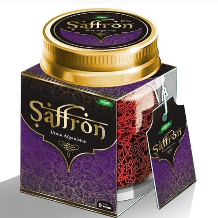 

Bunga Safron Original From Afganistan 1gr