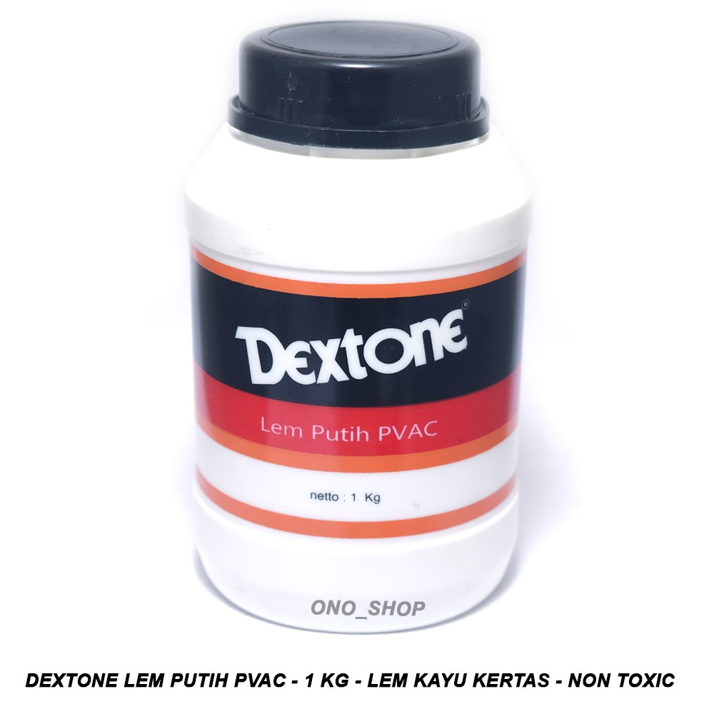 

Dextone Lem Putih PVAC - 1 KG - Lem Kayu Kertas - Non Toxic