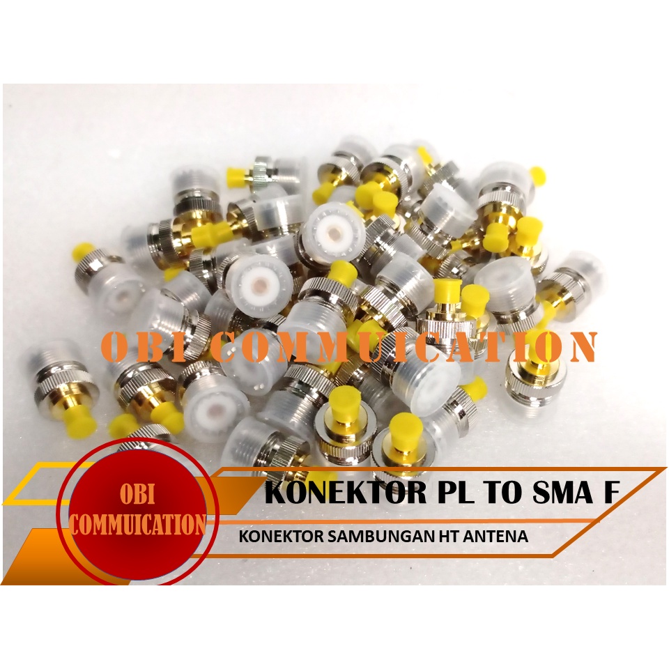 KONEKTOR SAMBUNGAN HT ANTENA SMA FEMALE to PL FEMALE HT REDELL,BOAFENG