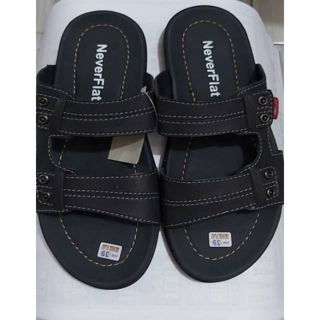  Sandal  Kasual Pria  Never Flat Keren Shopee  Indonesia