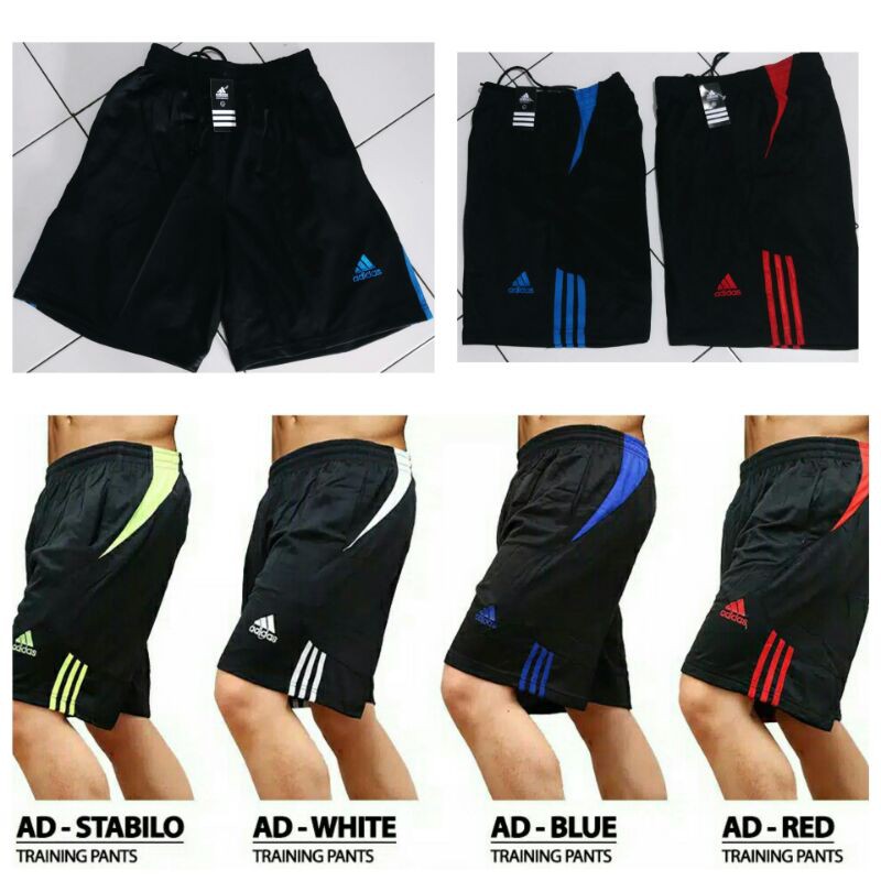 Celana Pendek Olahraga Lari Gym Futsal Voli Volly Badminton Pria Wanita Murah Bahan Tebal Premium