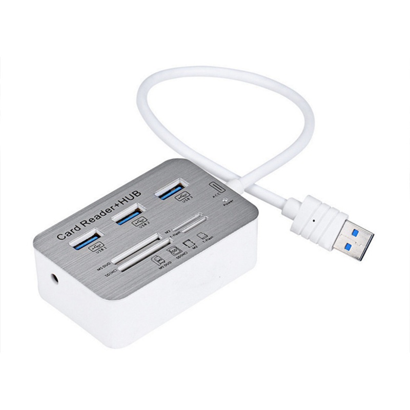 USB HUB 3.0 USB Splitter 3 Ports Extensor Multi USB Extension Multiple 3 0 Hub SD Card Reader USB3.0 Expander for PC