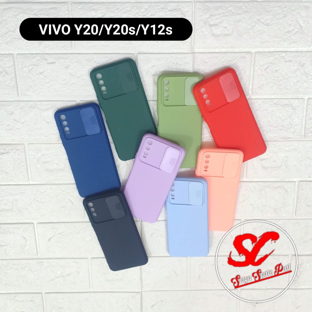 SOFTCASE SLIDE CAMERA PROTECTOR VIVO Y20 Y20S Y12S VIVO Y51 Y51A Y53S VIVO V20