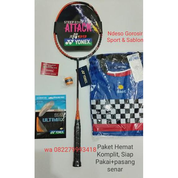 'Terbaru' * Raket Badminton-Bulutangkis Yonex ASTROX 99 Style Kento Momota Asean Premium *termurah