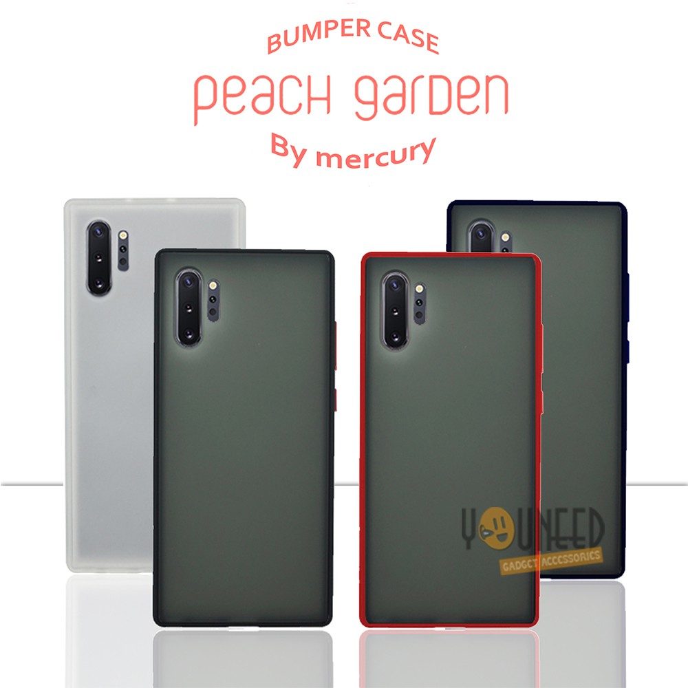Casing Samsung Galaxy Note 10 Plus N975 N976 Goospery Peach Garden Bumper Case