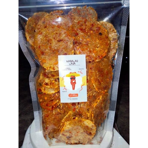 

keripik kaca /keripik beling kabalad