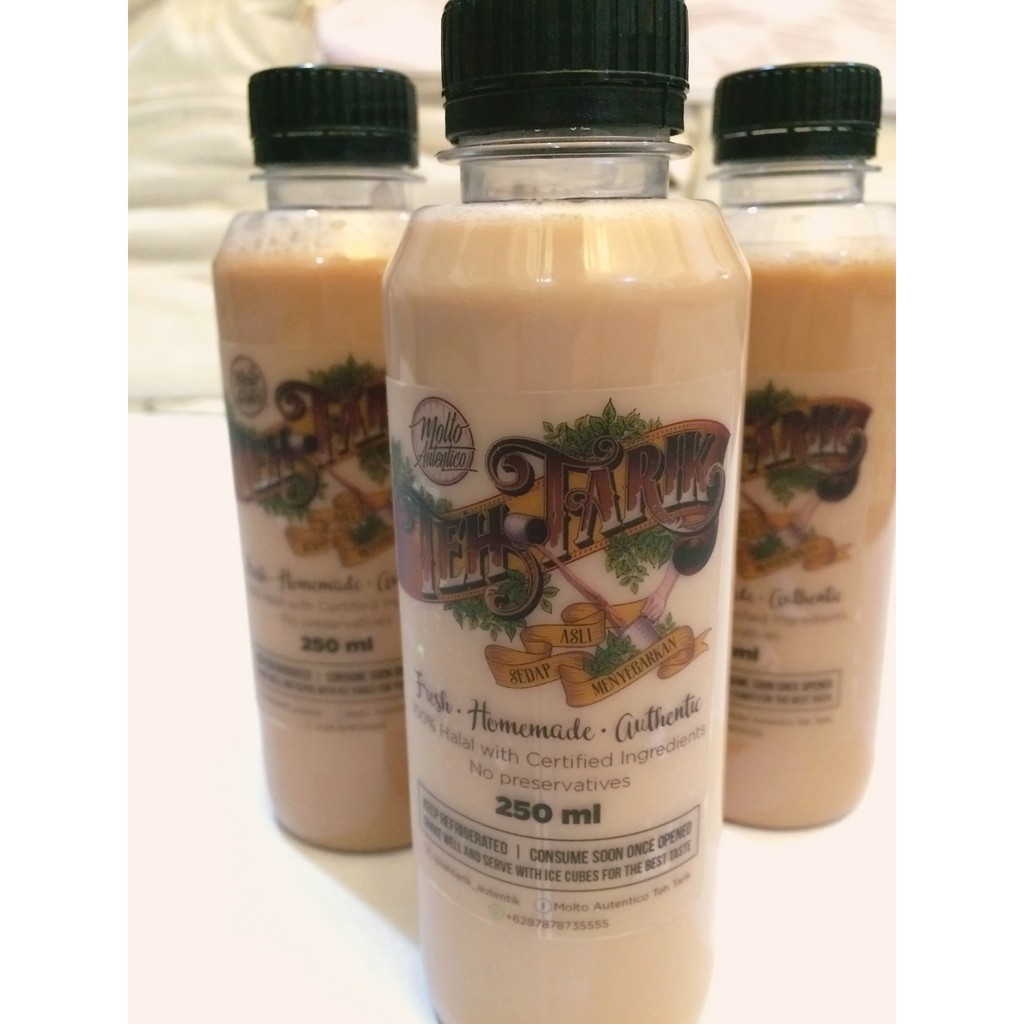 

Teh Tarik Botol 250 ml Molto Autentico