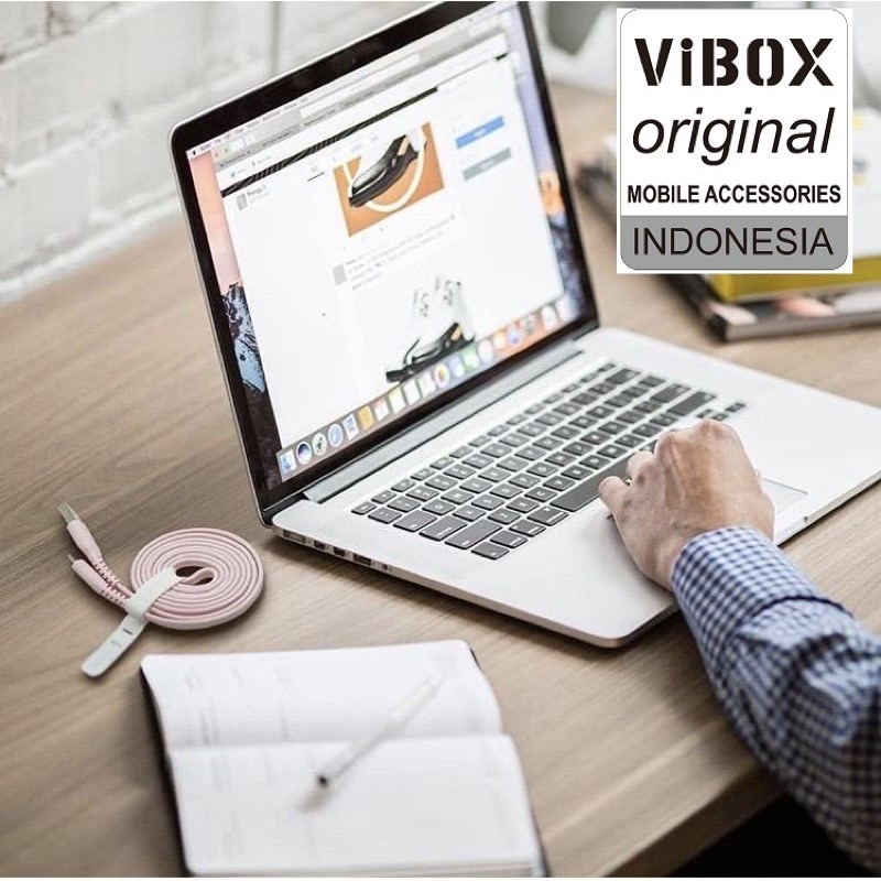 PROMO KABEL DATA VIBOX SHINE MICRO TYPE C IP7 ORIGINAL TERBUKTI KUALITAS PASTI BAGUS