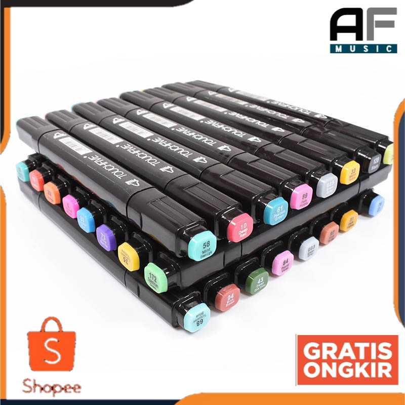 

Toddi Spidol Dual Side Fine Art Marker 30 Color - T30