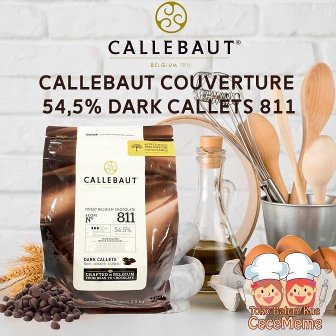 

CALLEBAUT 811 54.5% CHOCOLATE BELGIA REPACK 500GR