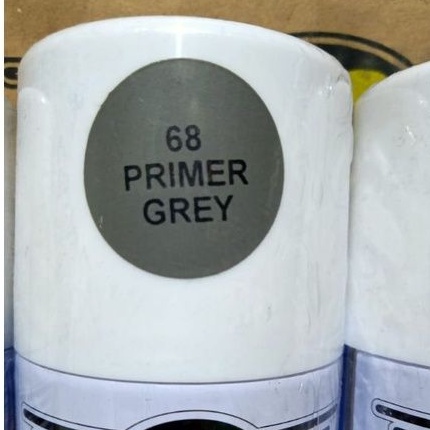 Pilok Pilox Cat RJ Primer Grey 68 Epoxy Warna Dasar Epoxy 150cc Cat Semprot Rj 150cc