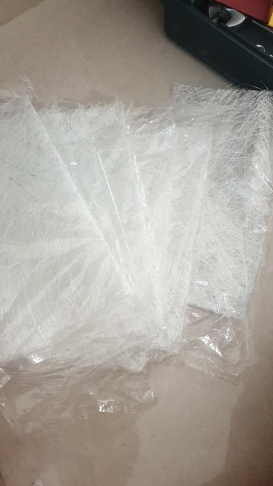 Mg Serat Fiber/kain Kasa Penambal Bocor / Aquaproof Fiberglass Mat