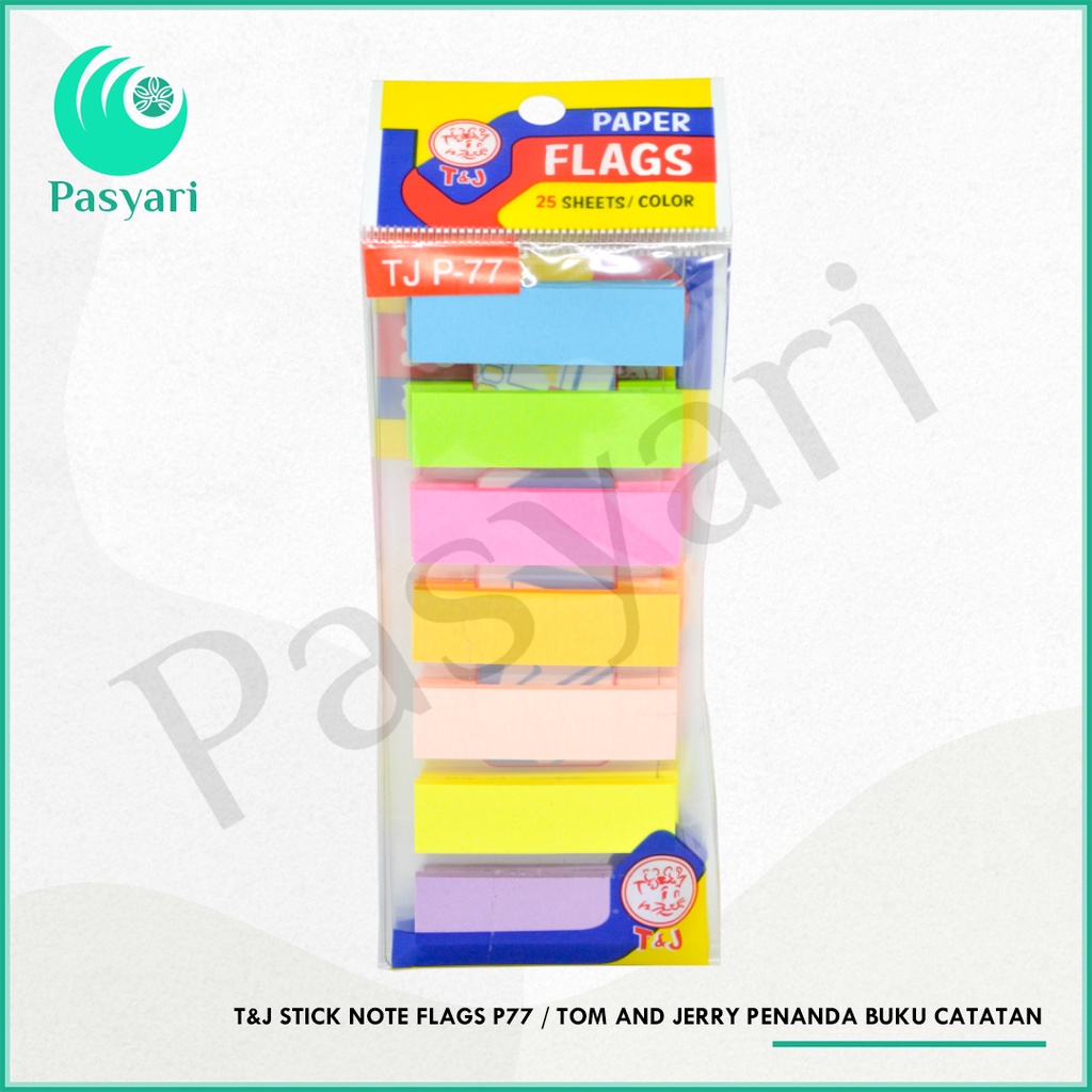 

T&J Stick Note Flags P77 / Tom And Jerry Penanda Buku Catatan