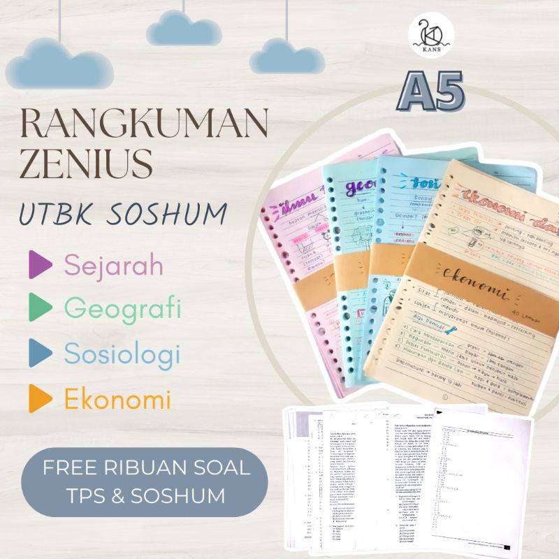Materi Zenius + Bonus Ribuan Soal UTBK SBMPTN 2022/2023
