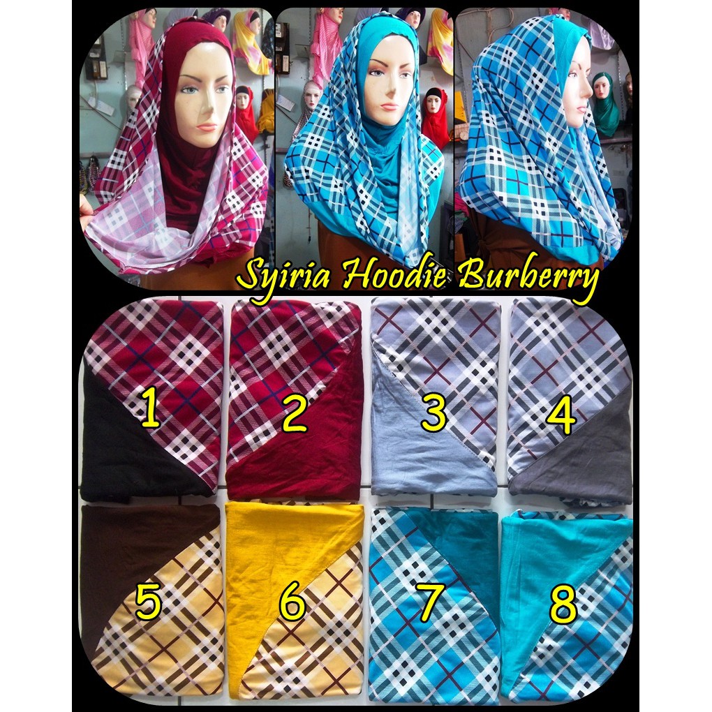 Syiria Hoodie Burberry & Polkadot