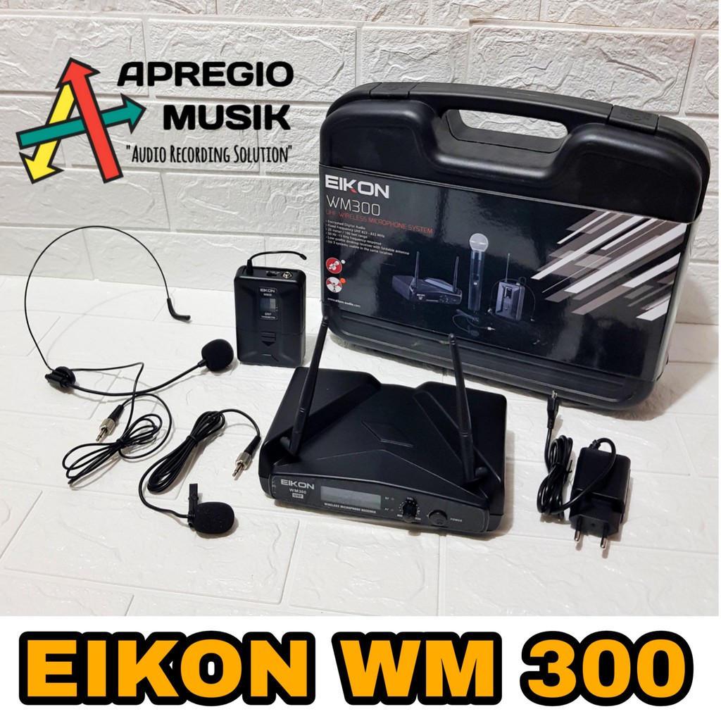 Microphone Clip Wireless Proel Eikon WM300 H WM 300 H WM300H Apregio Musik