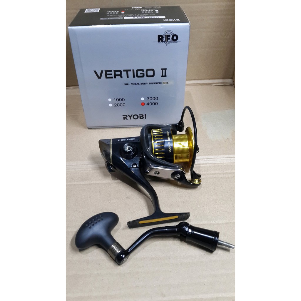 REEL RYOBI VERTIGO II 4000 POWER HANDLE Berkualitas