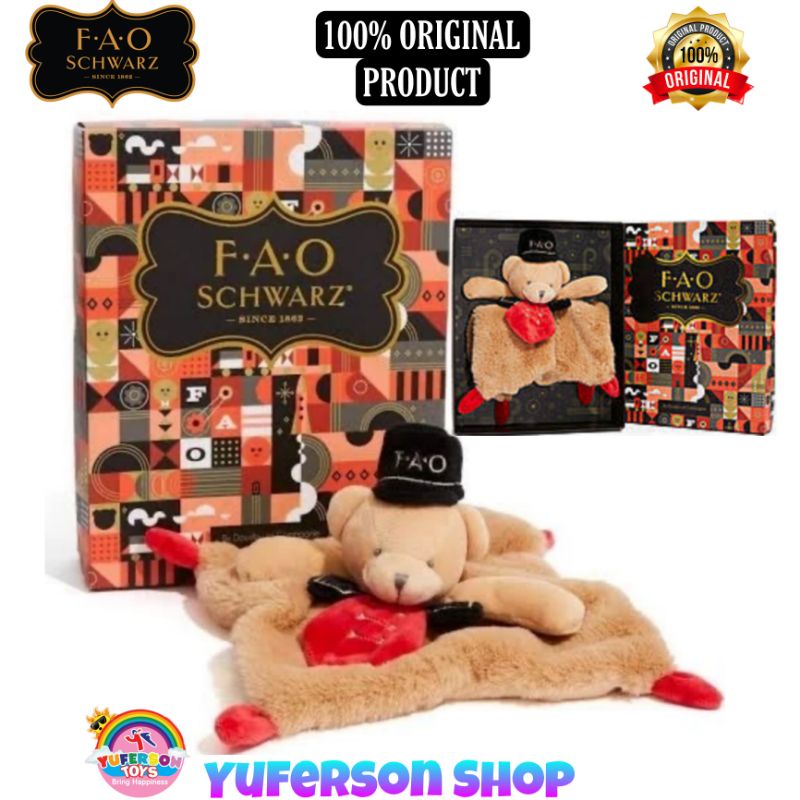 FAO SCHWARZ Blanket Bear Comforter