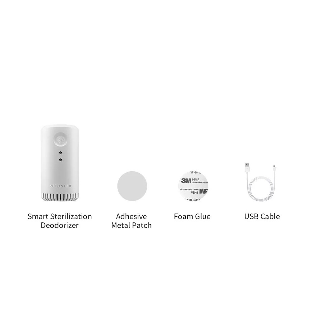 XIAOMI PETONEER Smart Intelligent Sterilization Deodorizer - AOE010 - Penjernih Udara Kandang Hewan