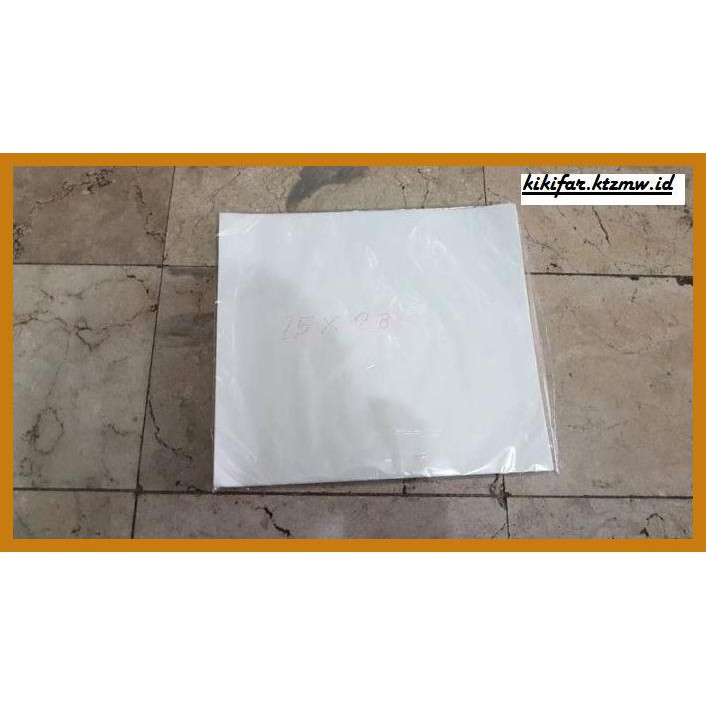 

ANEKA-BERAS- KERTAS NASI UK 25 X 27.5 WARNA PUTIH ISI 100 -BERAS-SEHAT.